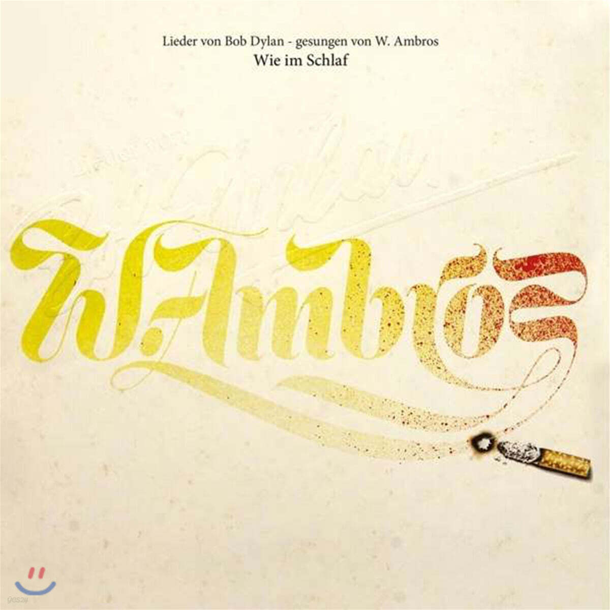 Wolfgang Ambros (볼프강 앰브로스) - Wie Im Schlaf [LP]