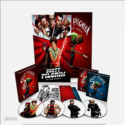 O.S.T. - Scott Pilgrim Vs The World (스콧 필그림 VS 더 월드) (Soundtrack)(10th Anniversary Edition)(Seven Evil Exes Edition)(Picture 4LP)