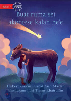 Something Is Going To Happen Tonight (Tetun edition) - Buat ruma sei akontese kalan ne'e