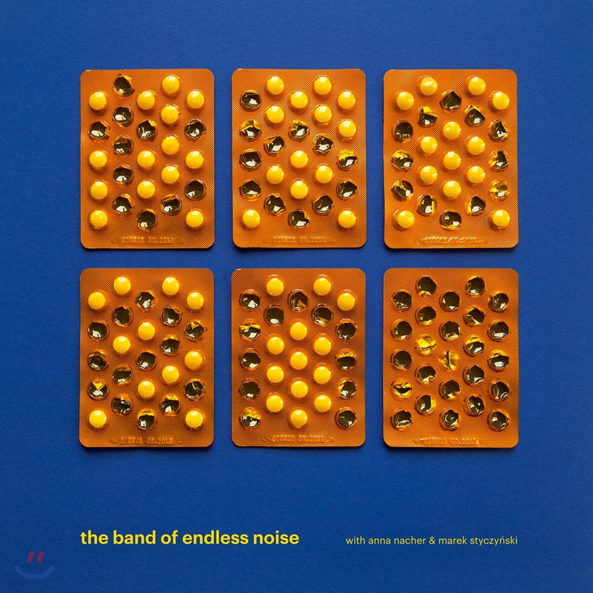The Band Of Endless Noise (밴드 오브 앤드리스 노이즈) - The Band Of Endless Noise [옐로우 컬러 LP] 