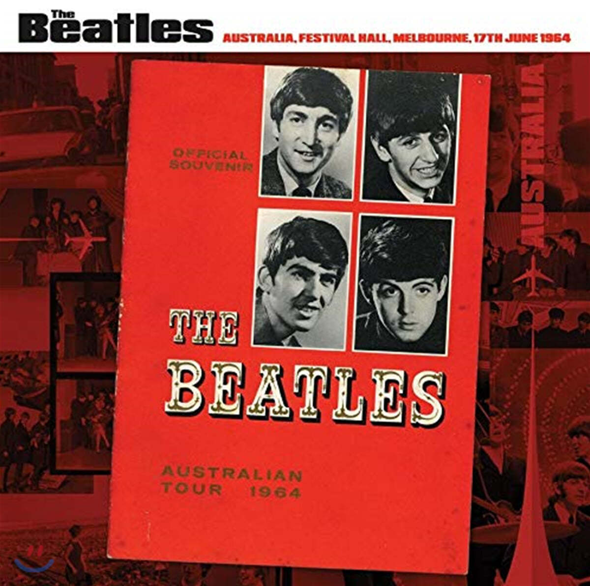 The Beatles (비틀즈) - Australian Tour 1964 [레드 마블 컬러 LP]