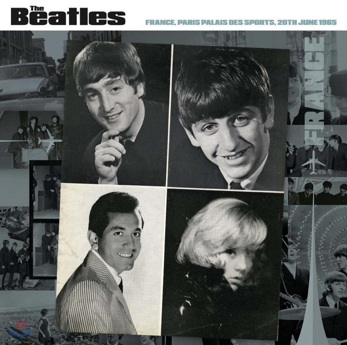 The Beatles (비틀즈) - France 1965 [그린 마블 컬러 LP] 