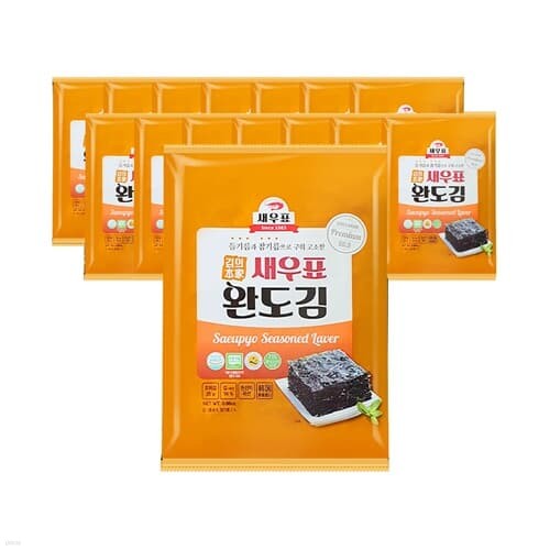 새우표 완도 오리지널 전장김 25g x 30봉