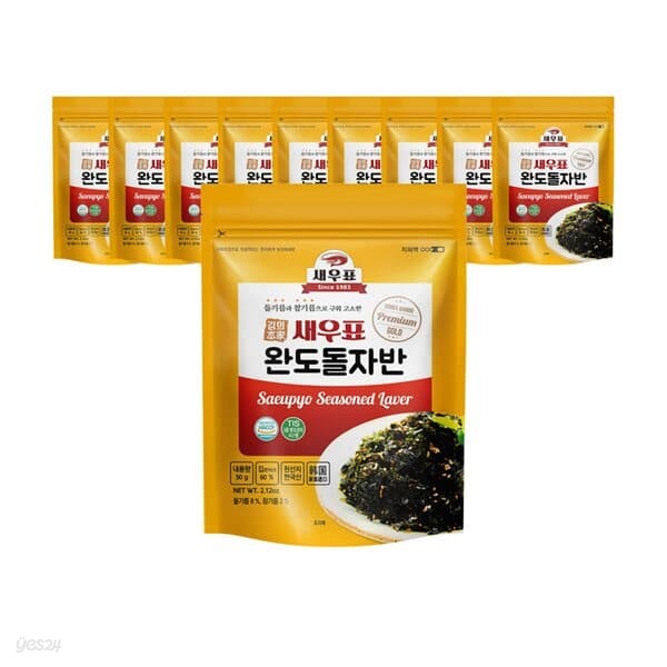 새우표 완도 오리지널  돌자반 50g x 15봉