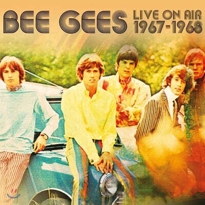 Bee Gees — Live On Air 1967-1968 앨범 커버