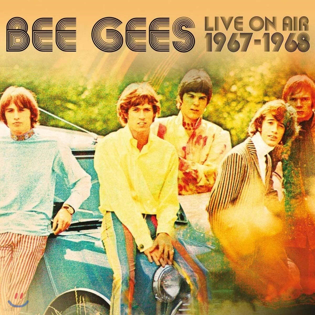 Bee Gees (비지스) - Live On Air 1967-1968 [투명 피치 컬러 LP] 