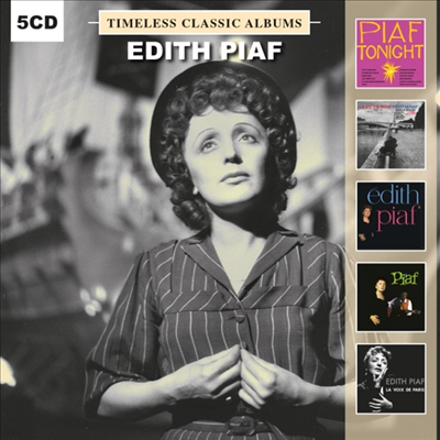 Edith Piaf - Timeless Classic Albums (5CD Boxset)