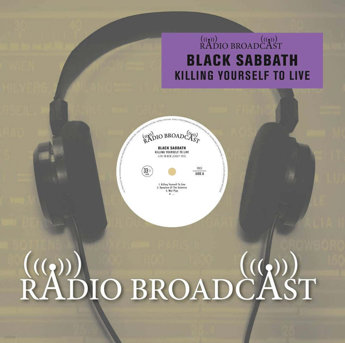 Black Sabbath (블랙 사바스) - Killing Yourself To Live[LP] 