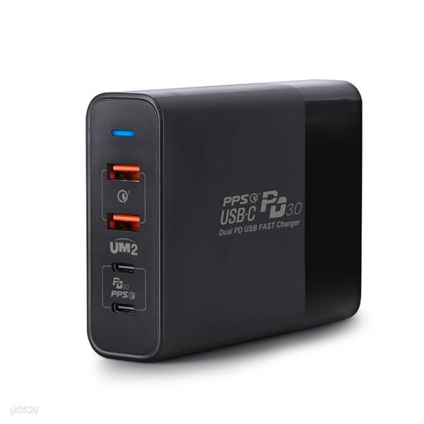UM2 150W 접지 애플 맥북충전기 어댑터 PPS PD 초고속 멀티 충전기 프로 맥북16인치 노트북 아이폰