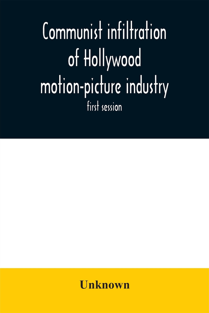 Communist infiltration of Hollywood motionpicture industry YES24