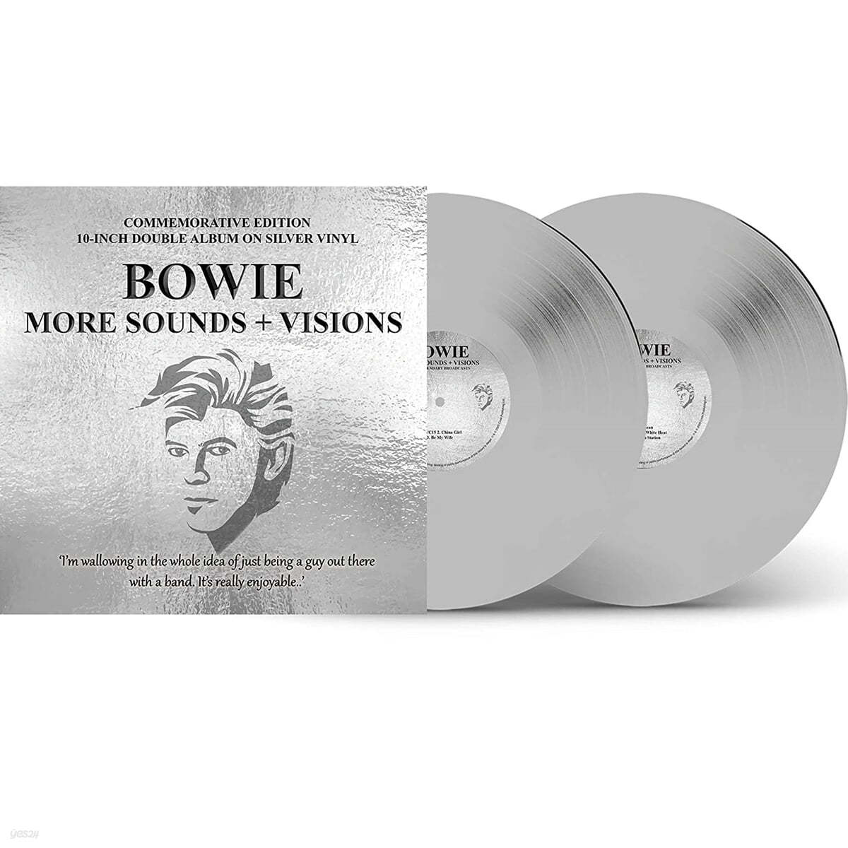 David Bowie (데이비드 보위) - More Sounds + Visions [실버 컬러 10인치 2 Vinyl] 