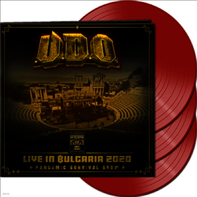 U.D.O. — Live In Bulgaria 2020 앨범 커버