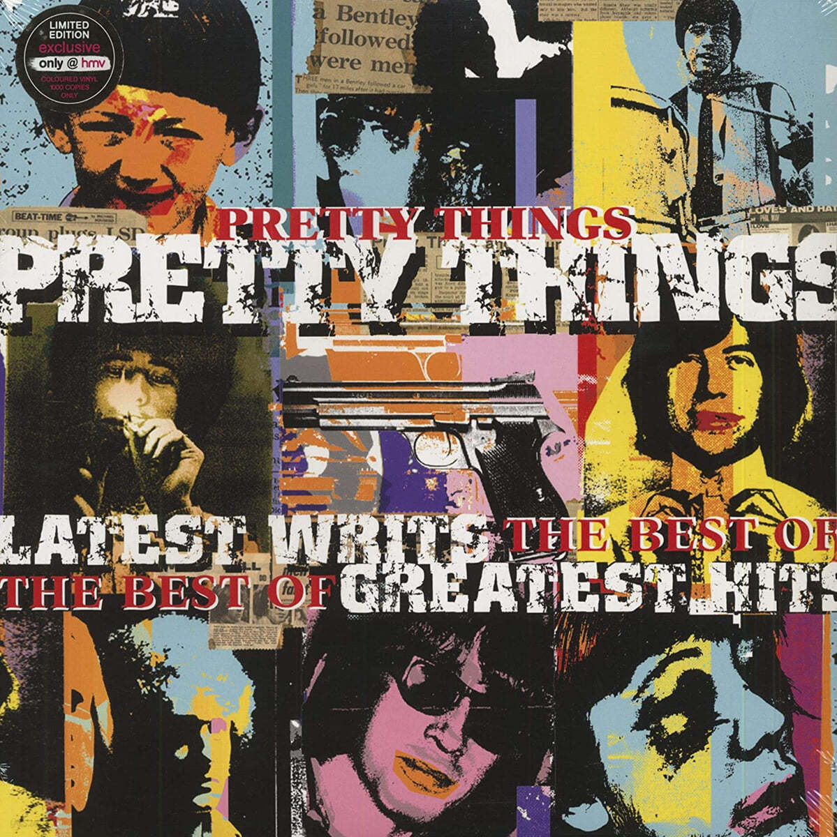 Pretty Things (프리티 씽스) - Latest Writs The Best Of... Greatest Hits [블루 컬러 LP] 