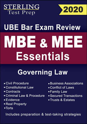 Sterling Test Prep MBE & MEE Essentials: Governing Law for UBE Bar Exam Review