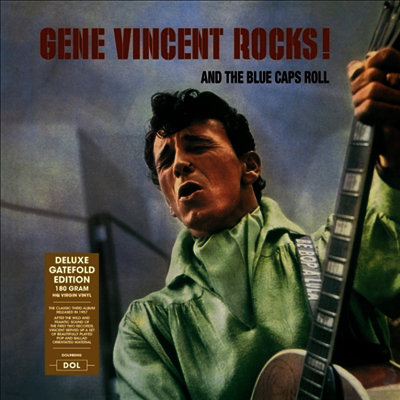 Gene Vincent — Gene Vincent Rocks! And The Blue Caps Roll (Gatefold) 앨범 커버