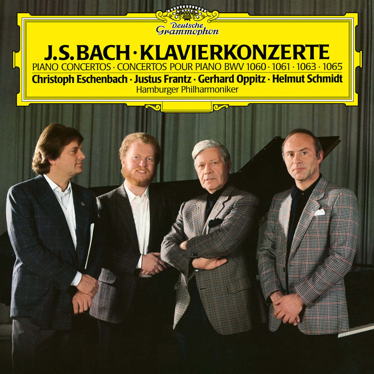 Christoph Eschenbach 바흐: 건반협주곡 (Bach: Concerto for 2 Harpsichords BWV 1060,1061,1063,1065) [LP] 