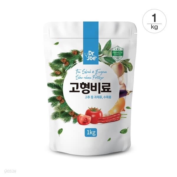 [데팡스] 닥터조 고형비료 1kg 건강한 생육발달 염류장해 최소화