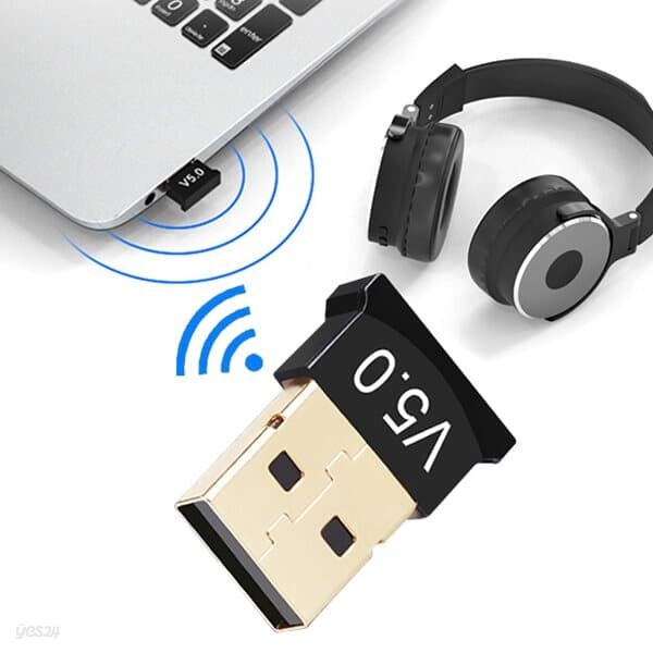 OMT 블루투스 5.0 USB 무선 동글 PC와 블루투스 기기연결사용