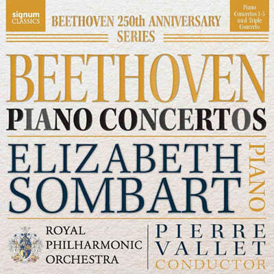 Elizabeth Sombart 베토벤: 피아노 협주곡 전곡 (Beethoven: Piano Concertos Nos. 1-5) 
