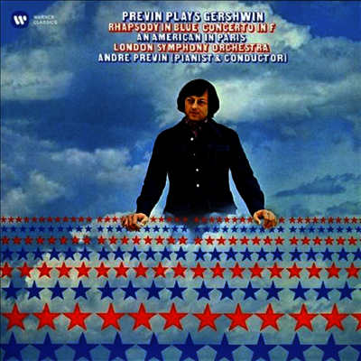 Andre Previn — 거쉬인: 랩소디 인 블루 & 파리의 미국인, 피아노 협주곡 (Gershwin: Rhapsody in Blue & An American in Paris, Concerto in F) - Andre Previn 앨범 커버