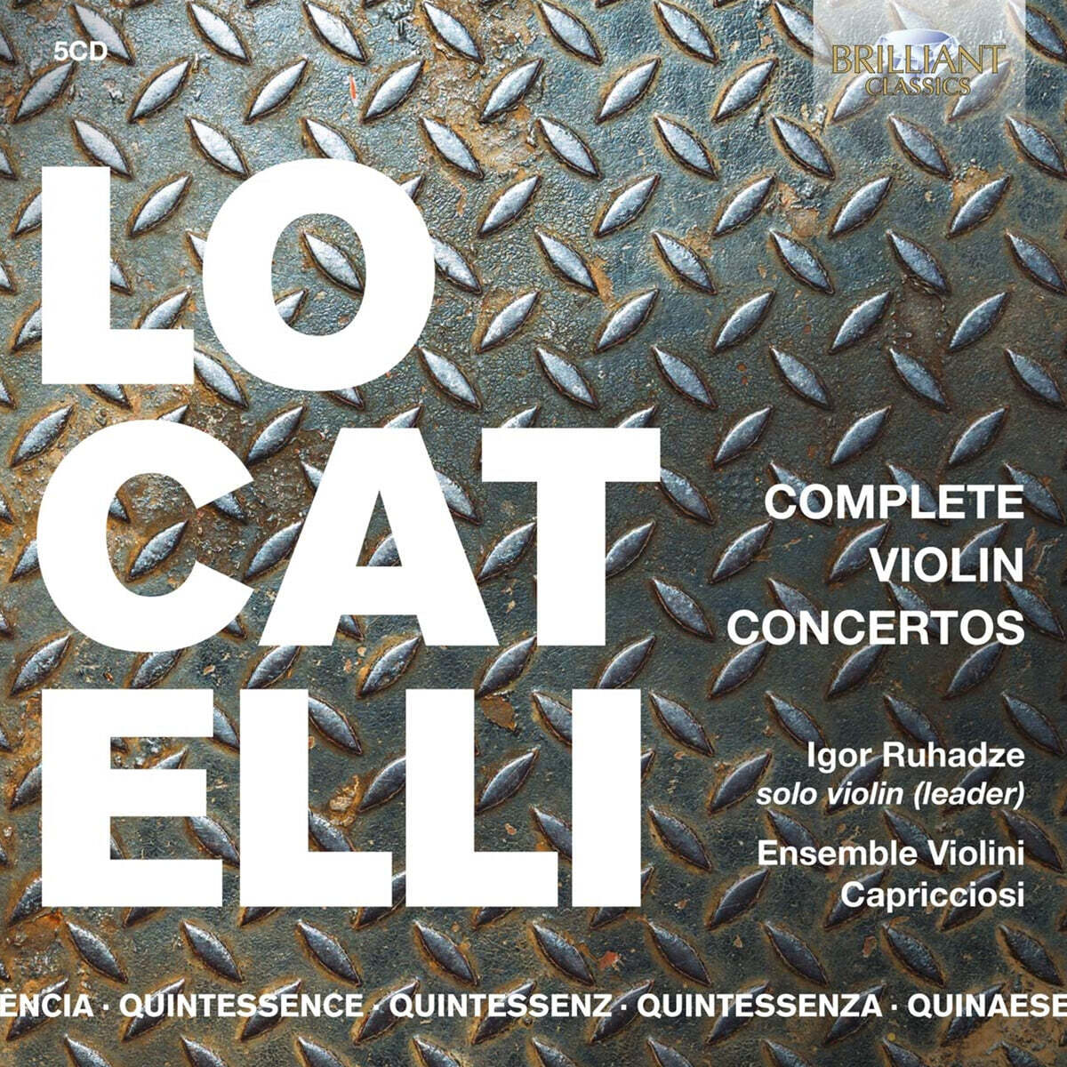 Igor Ruhadze 로카텔리: 바이올린 협주곡 전곡 (Pietro Locatelli: Complete Violin Concertos)