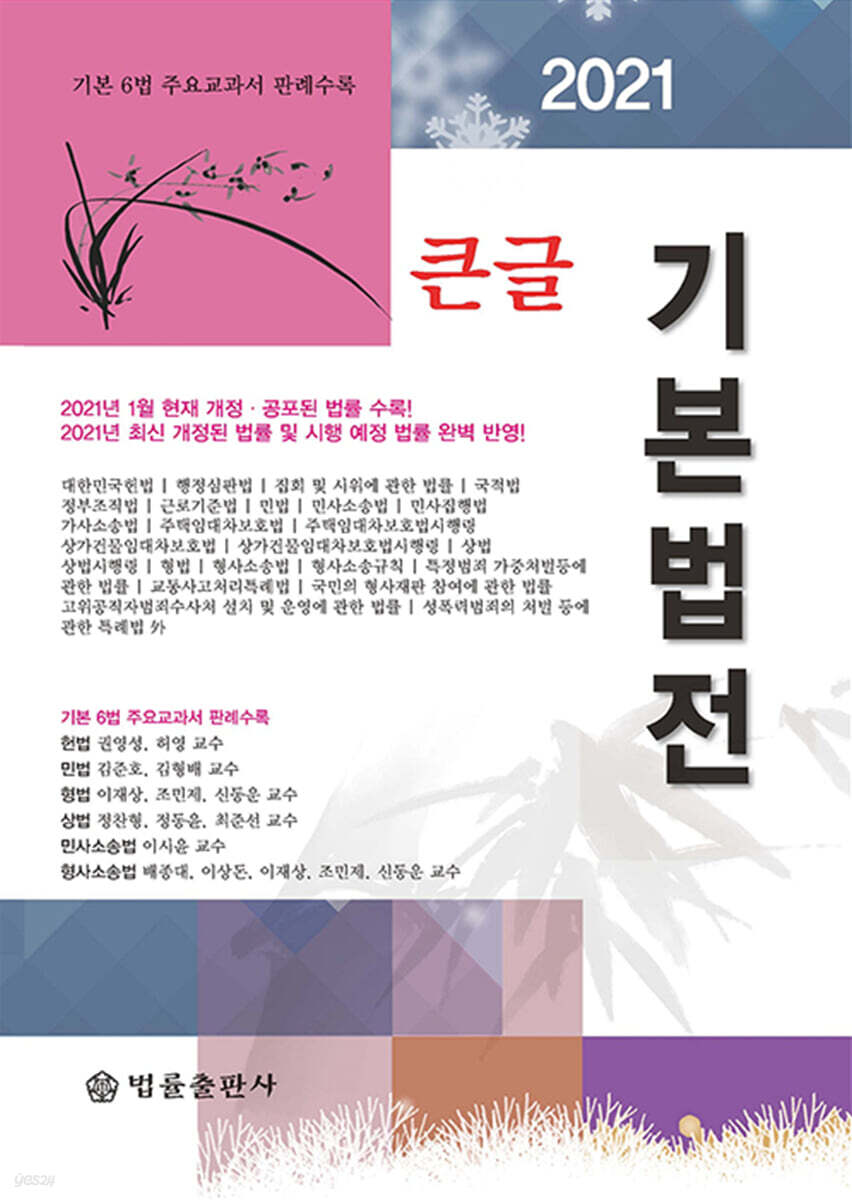 2021 큰글 기본법전