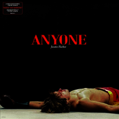 Justin Bieber — Anyone / Holy 앨범 커버