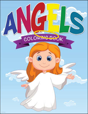 Angels Coloring Book