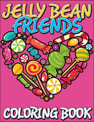 Jelly Bean Friends Coloring Book