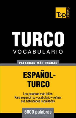 Vocabulario espanol-turco - 5000 palabras mas usadas