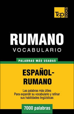 Vocabulario espanol-rumano - 7000 palabras mas usadas