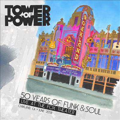 Tower Of Power - 50 Years Of Funk & Soul: Live At The Fox Theater (2CD+DVD)