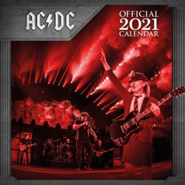 AC/DC 캘린더 2021 Calendar 달력 - YES24