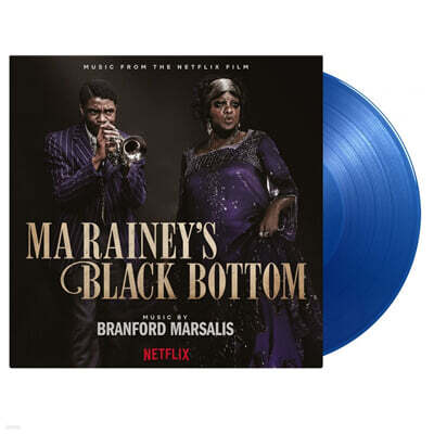 Netflix '마 레이니, 그녀가 블루스' 영화음악 (Ma Rainy's Black Bottom OST by Branford Marsalis) [투명 블루 컬러 2LP]