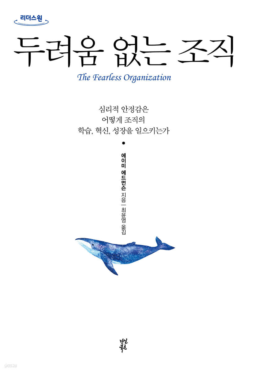 두려움 없는 조직 (큰글자도서)