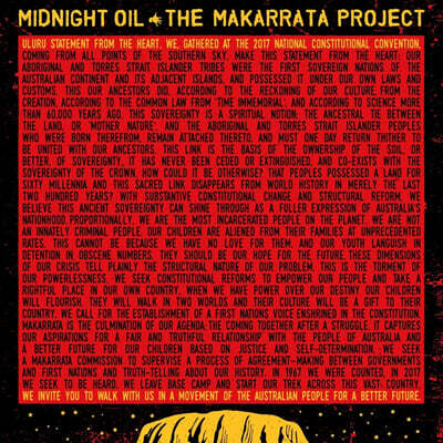 Midnight Oil — The Makarrata Project 앨범 커버