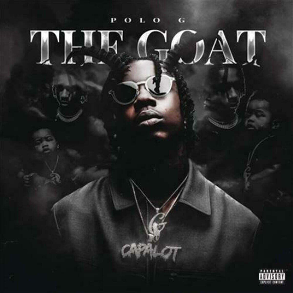 Polo G (폴로 쥐) - THE GOAT [그레이 & 블랙 마블 컬러 2LP]