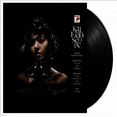 Khatia Buniatishvili — 무소르그스키: 전람회의 그림 & 라벨: 라 발스 (Mussorgsky: Pictures At An Exhibition & Ravel: La Valse - Kaleidoscope) - Khatia Buniatishvili 앨범 커버