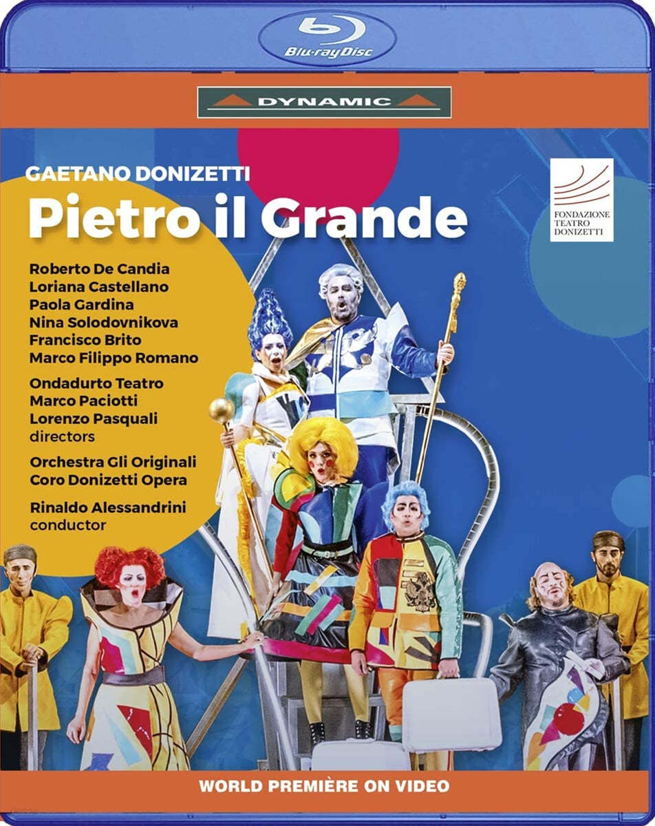 Rinaldo Alessandrini 도니제티: 오페라 '피에트로 대제' (Donizetti: Pietro Il Grande) 