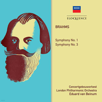 Eduard van Beinum :  1, 3 (Brahms: Symphonies Op.68, Op.90) 