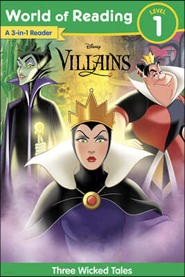 World of Reading: Disney Villains 3story Bindup