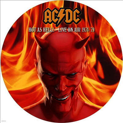 AC/DC — Hot As Hell!: Live on Air 1974-79 (Picture Disc) 앨범 커버