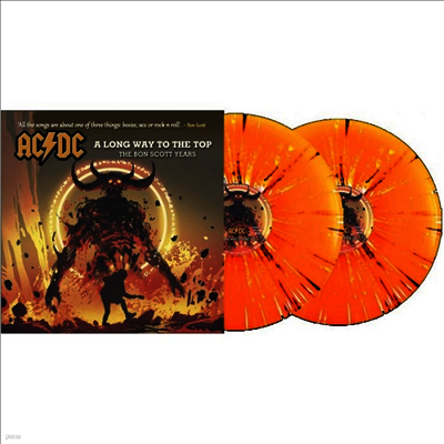 AC/DC — Bon Scott Years: A Long Way to the Top 앨범 커버