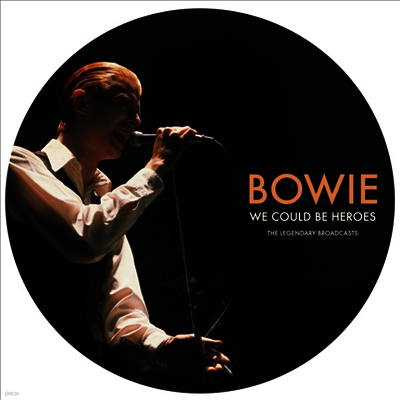 David Bowie — We Could Be Heroes: Legendary Broadcasts (Picture Disc) 앨범 커버