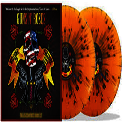 Guns N` Roses — Welcome To Paradise City: Legendary Ritz Broadcast (Gatefold) 앨범 커버