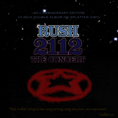Rush - 2112 - The Concert (Ltd. Ed)(10" Coloured Vinyl)(2LP)