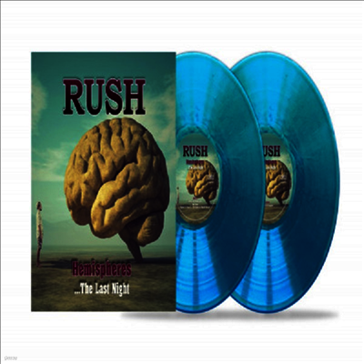 Rush — Hemispheres - The Last Night 앨범 커버