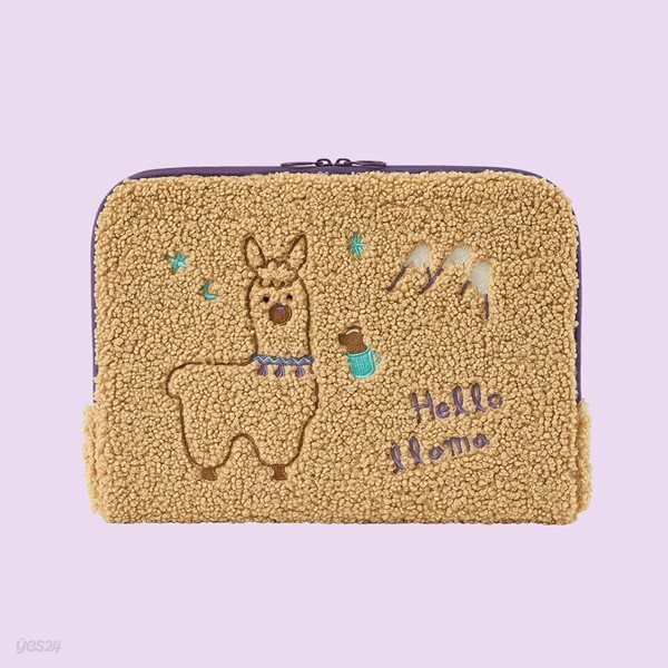 아이패드 13 노트북 포켓 파우치_덤블 라마 (아이패드, 13)