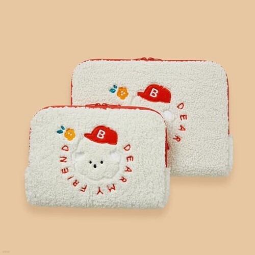 아이패드 13 노트북 포켓 파우치_덤블 비숑 (아이패드, 13)