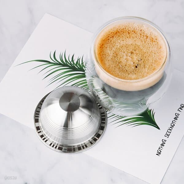 네스프레소 버츄오 호환 리필 커피캡슐+탬퍼 재사용